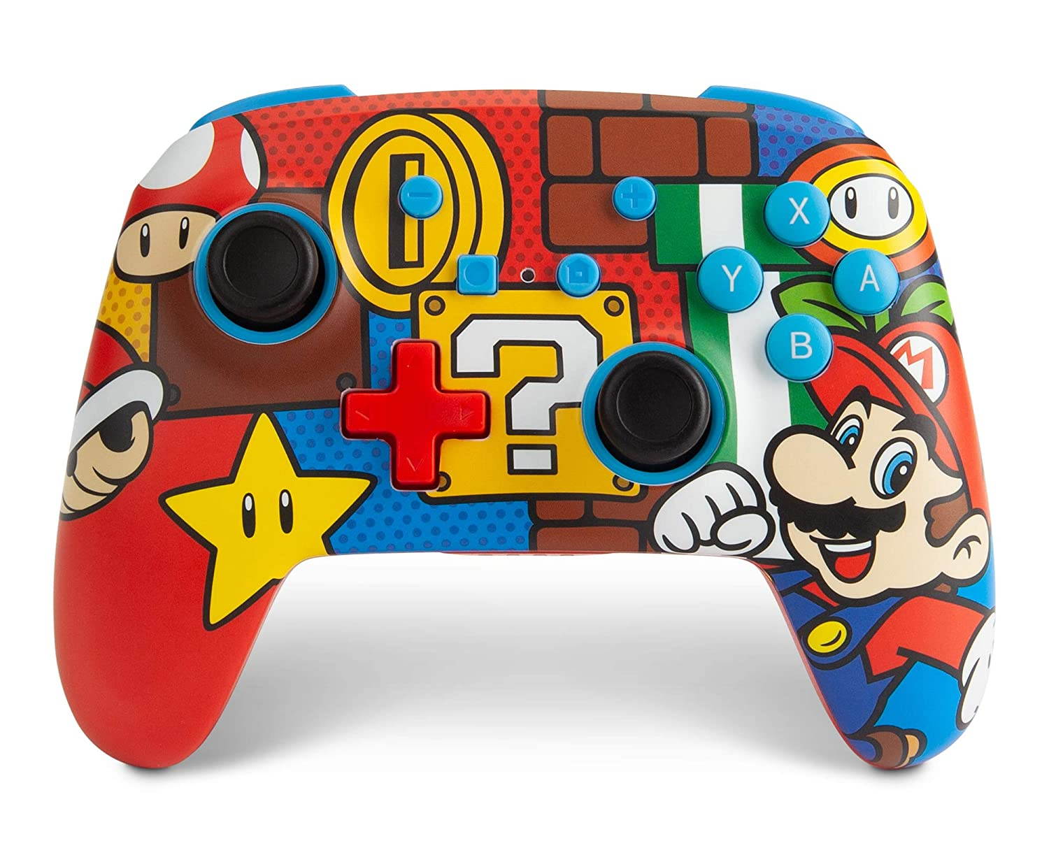Enhanced Wireless Controller for Nintendo Switch - Mario Pop