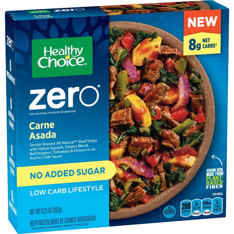 Healthy Choice Zero Added Sugar Beef Barbacoa - 9.25oz