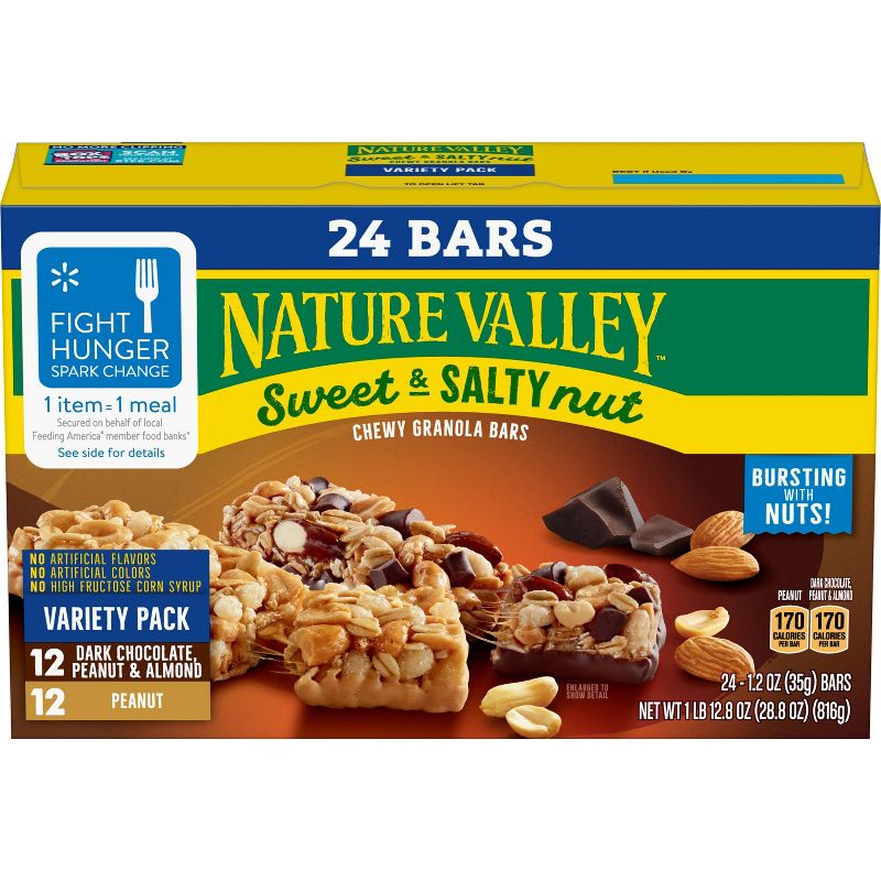 Nature Valley Sweet and Salty Variety Pack - 24ct