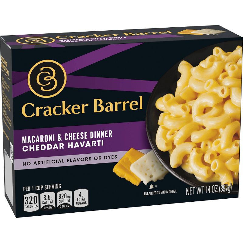 Cracker Barrel Cheddar Havarti Macaroni & Cheese Dinner - 14oz