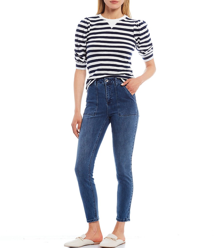 Hudson Jeans Nico Midrise Straight Crop Jean