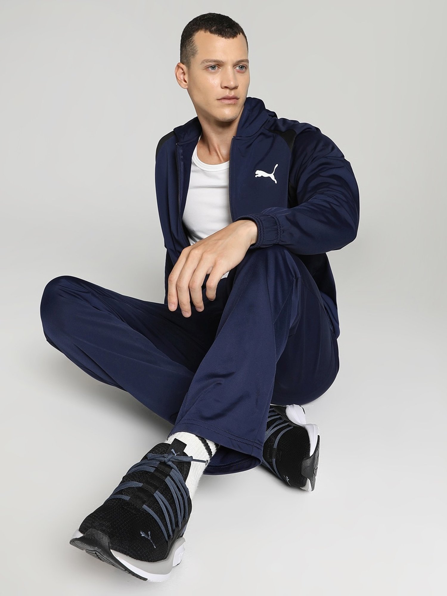Puma Blue Regular Fit Tracksuit