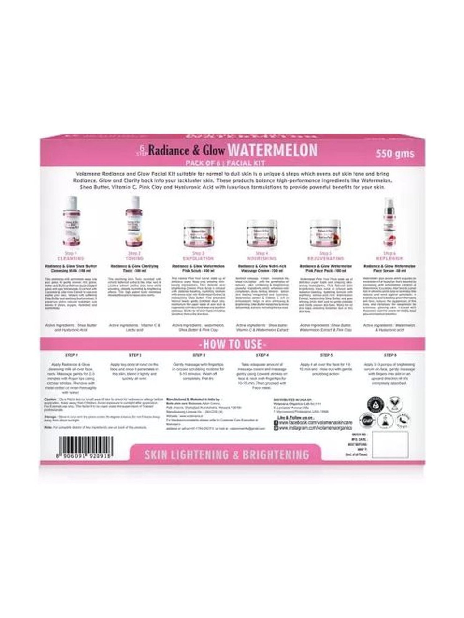 Globus Naturals Papaya Facial Kit