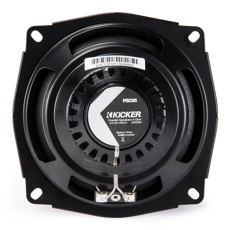 Kicker 42PSC652 6-1/2" 2-Way 2-Ohm Powersports Coaxial Speakers
