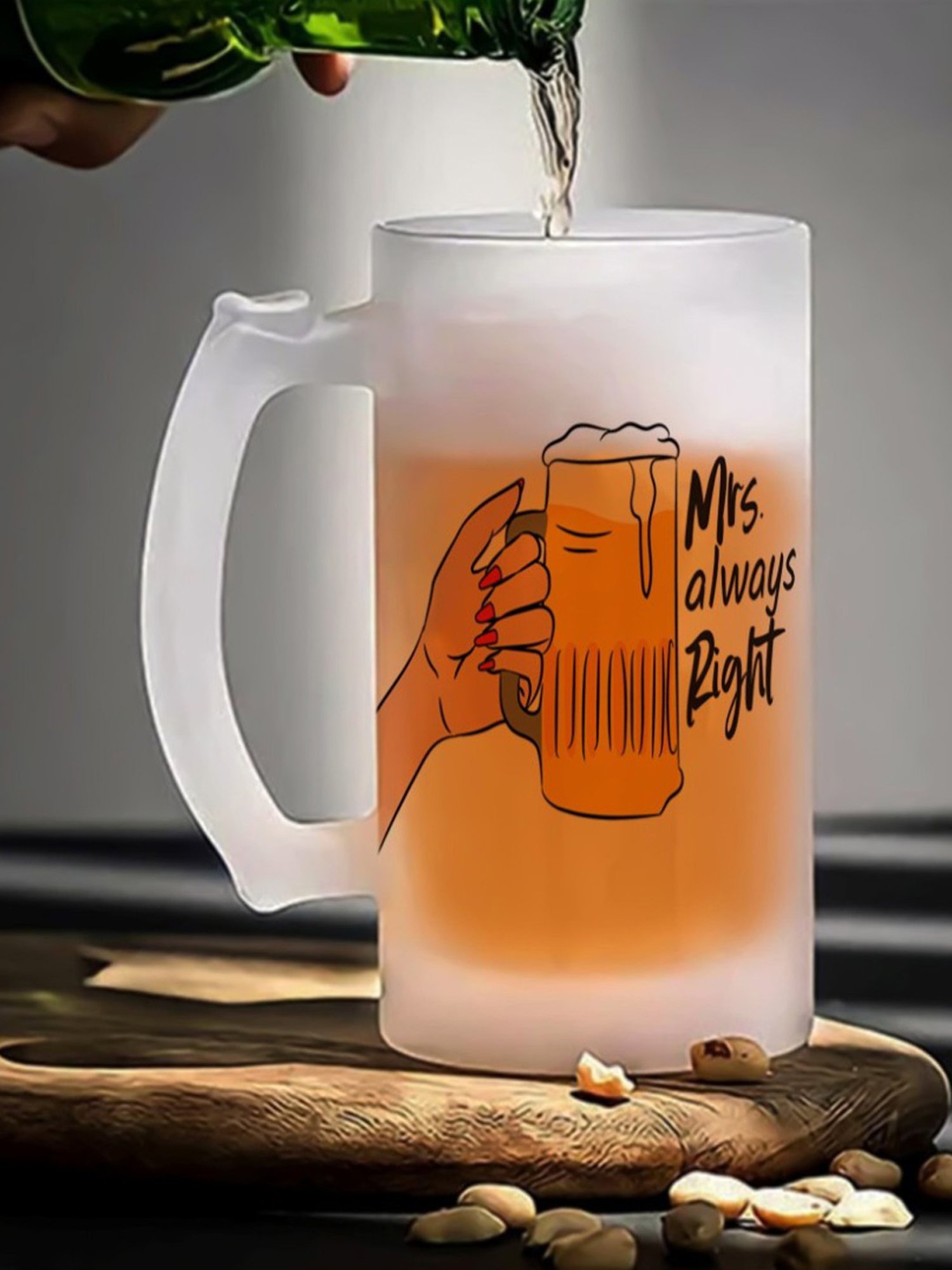 Mikasa Julie Transparent Glass Flute Glass (0.266 L) - Set of 4