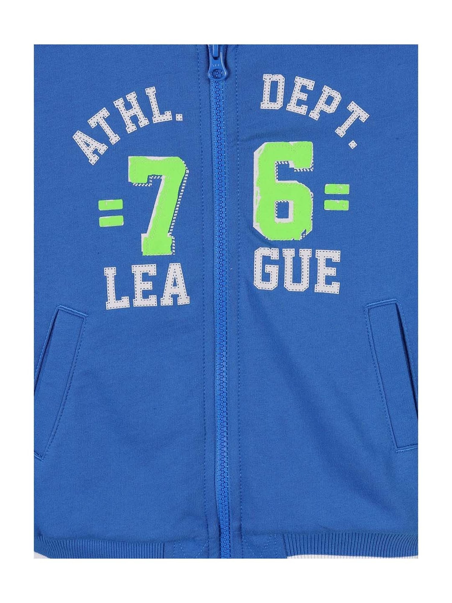 Kate & Oscar Kids Red Printed Full Sleeves Jacket