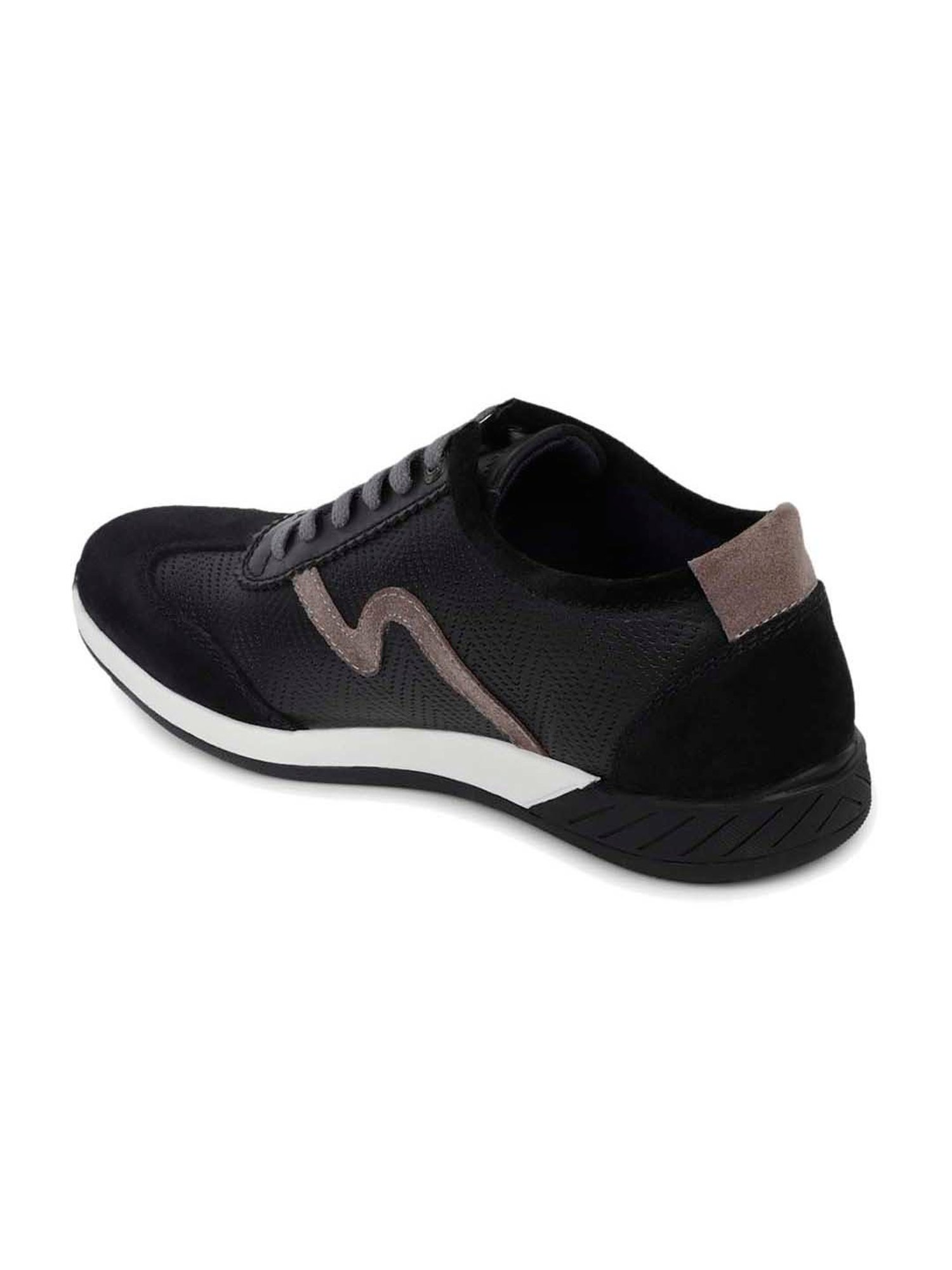 EZOK Men's Black Casual Sneakers