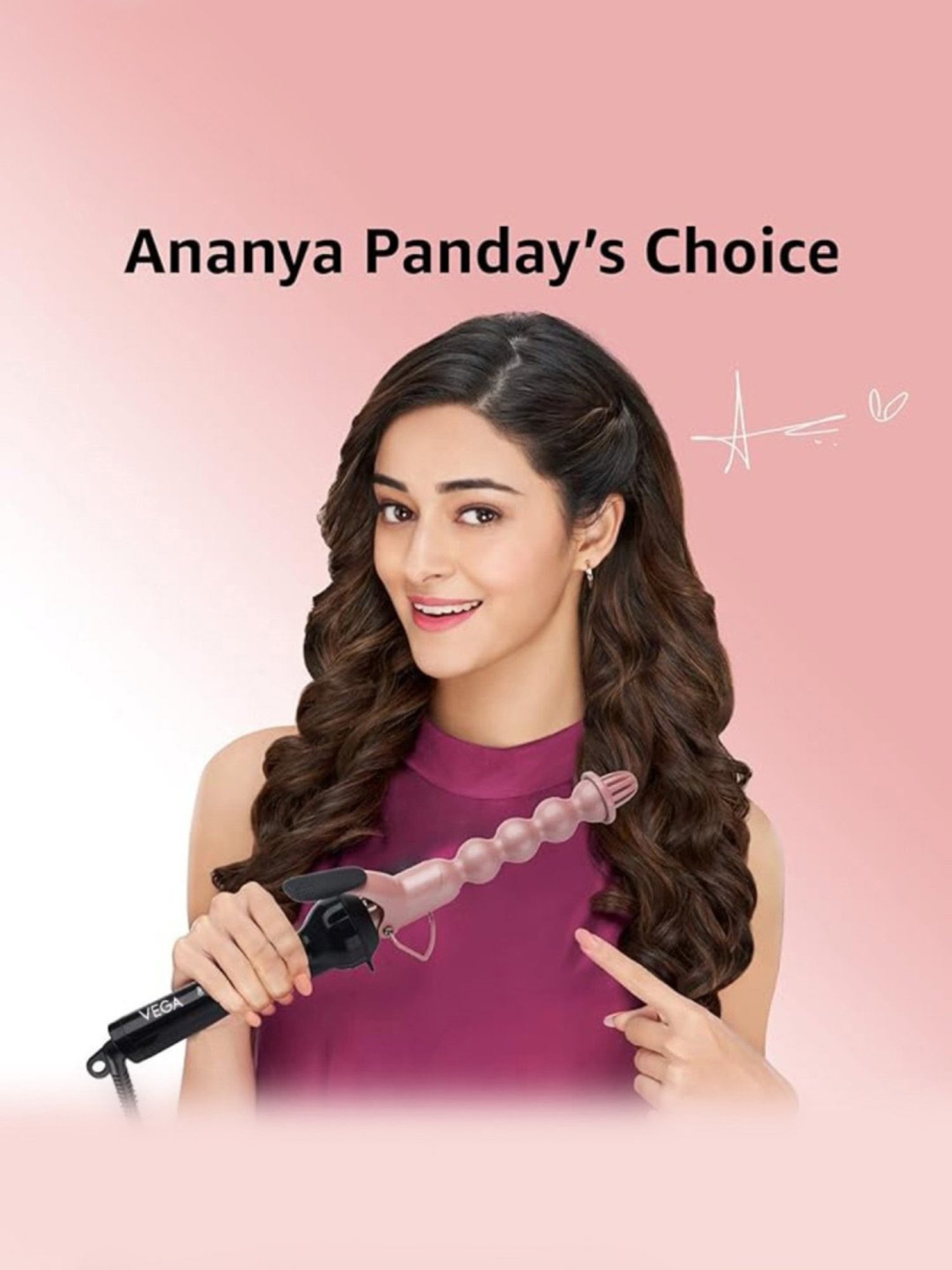 VEGA Bubble Hair Curler (Black)