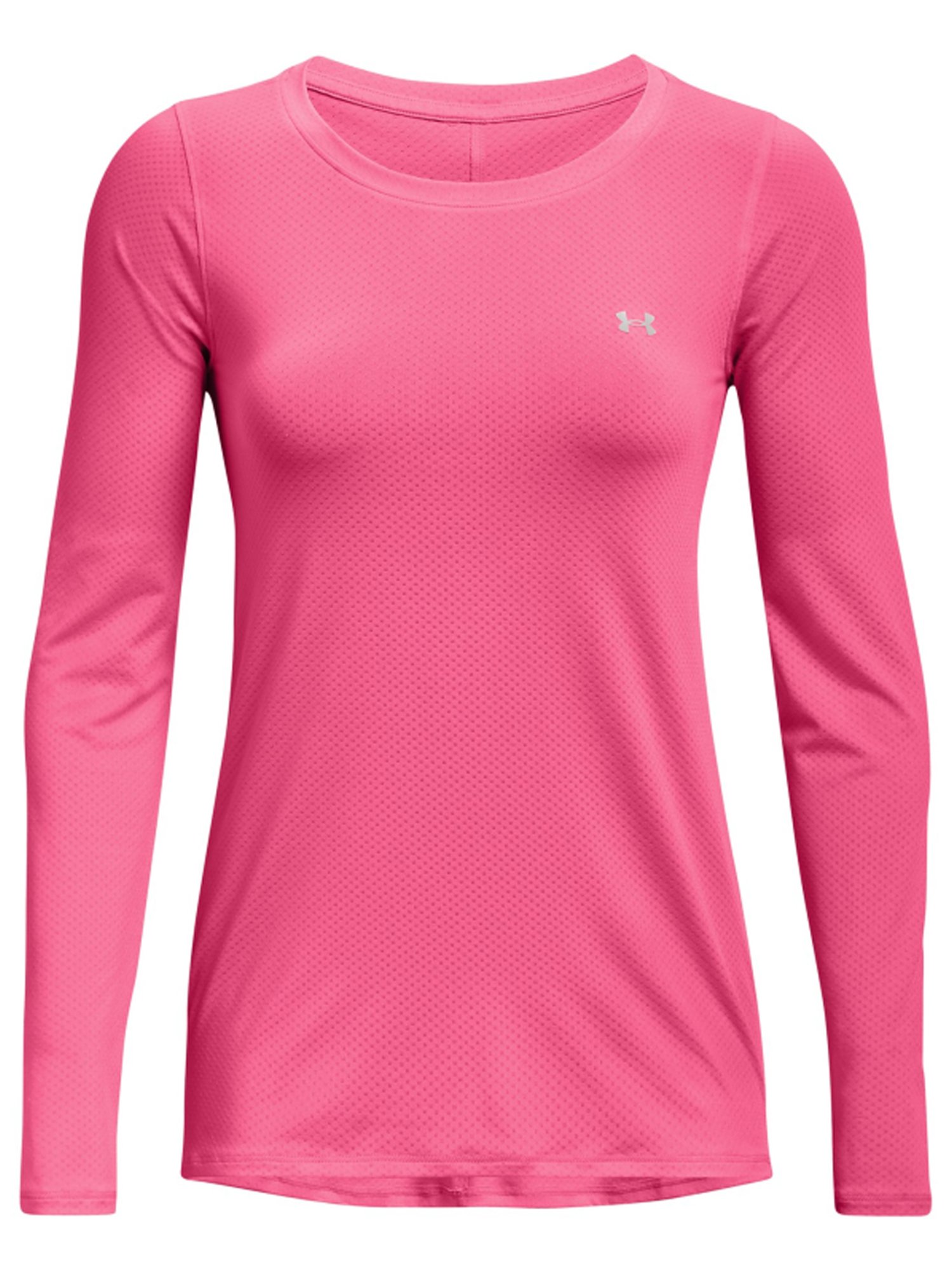 UNDER ARMOUR Pink Logo Print Sports T-Shirt