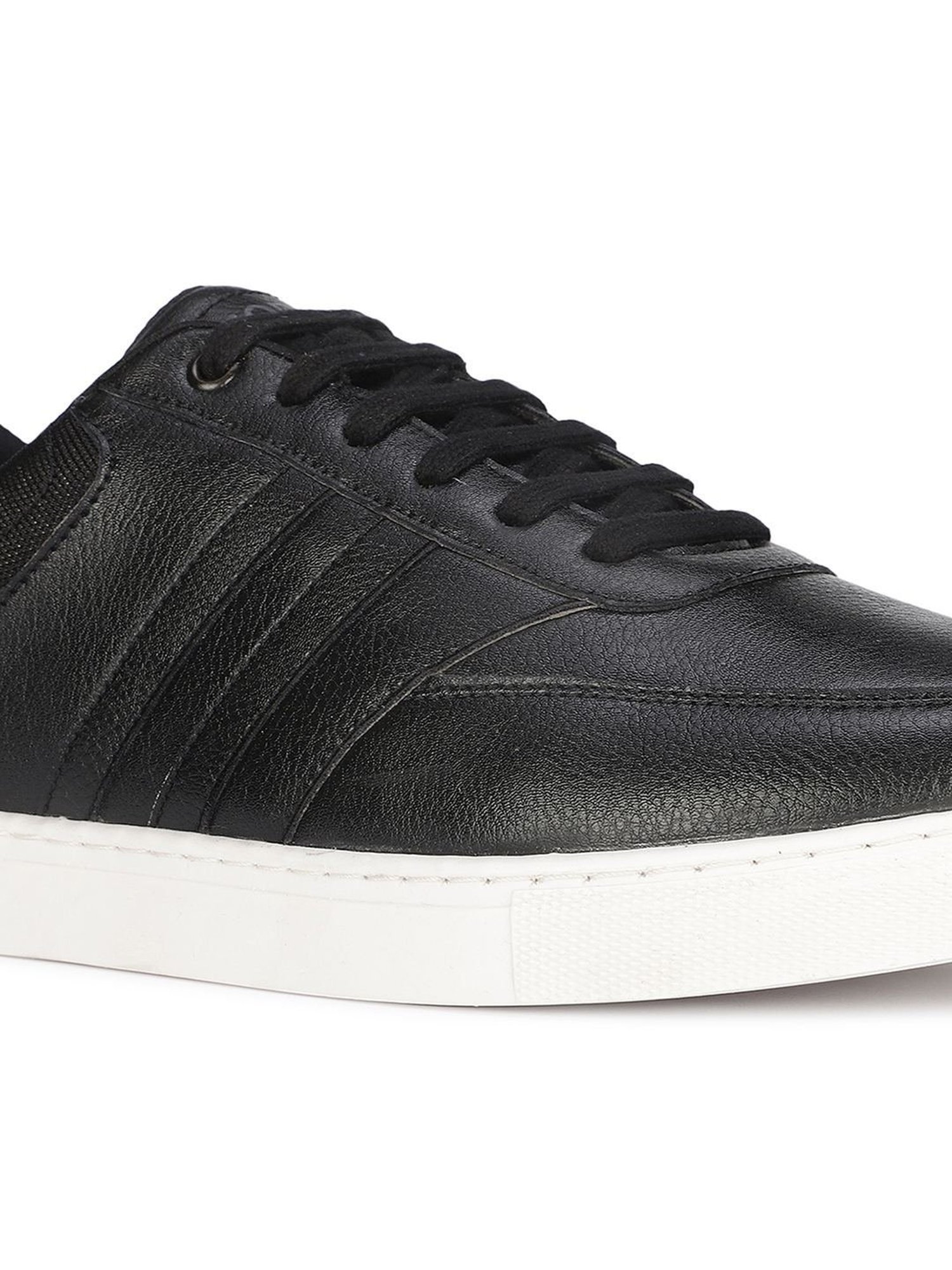 North Star by Bata Men's KEENAN Black Casual Sneakers