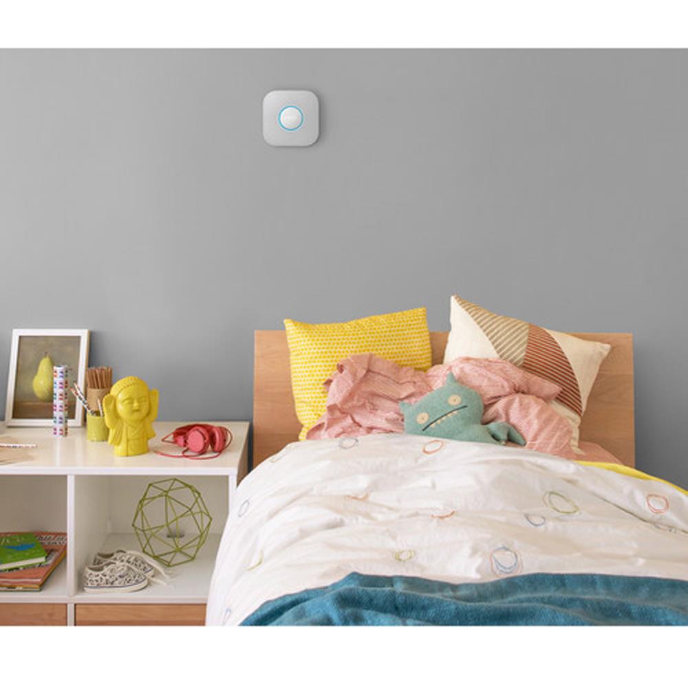 Nest Protect Wired Smoke/Carbon Monoxide Alarm (2nd Gen) + Nest Learning Thermostat