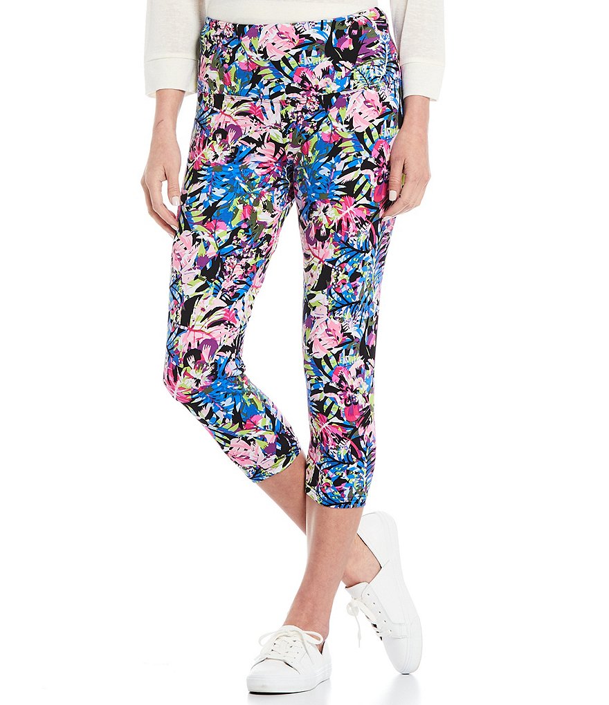 Commando Faux Leather Crocodile-Embossed Legging