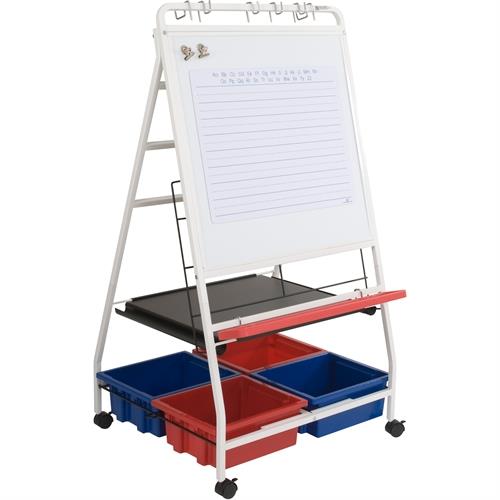 Teacher's Learning Center w Dry Erase Board & Storage Bins
