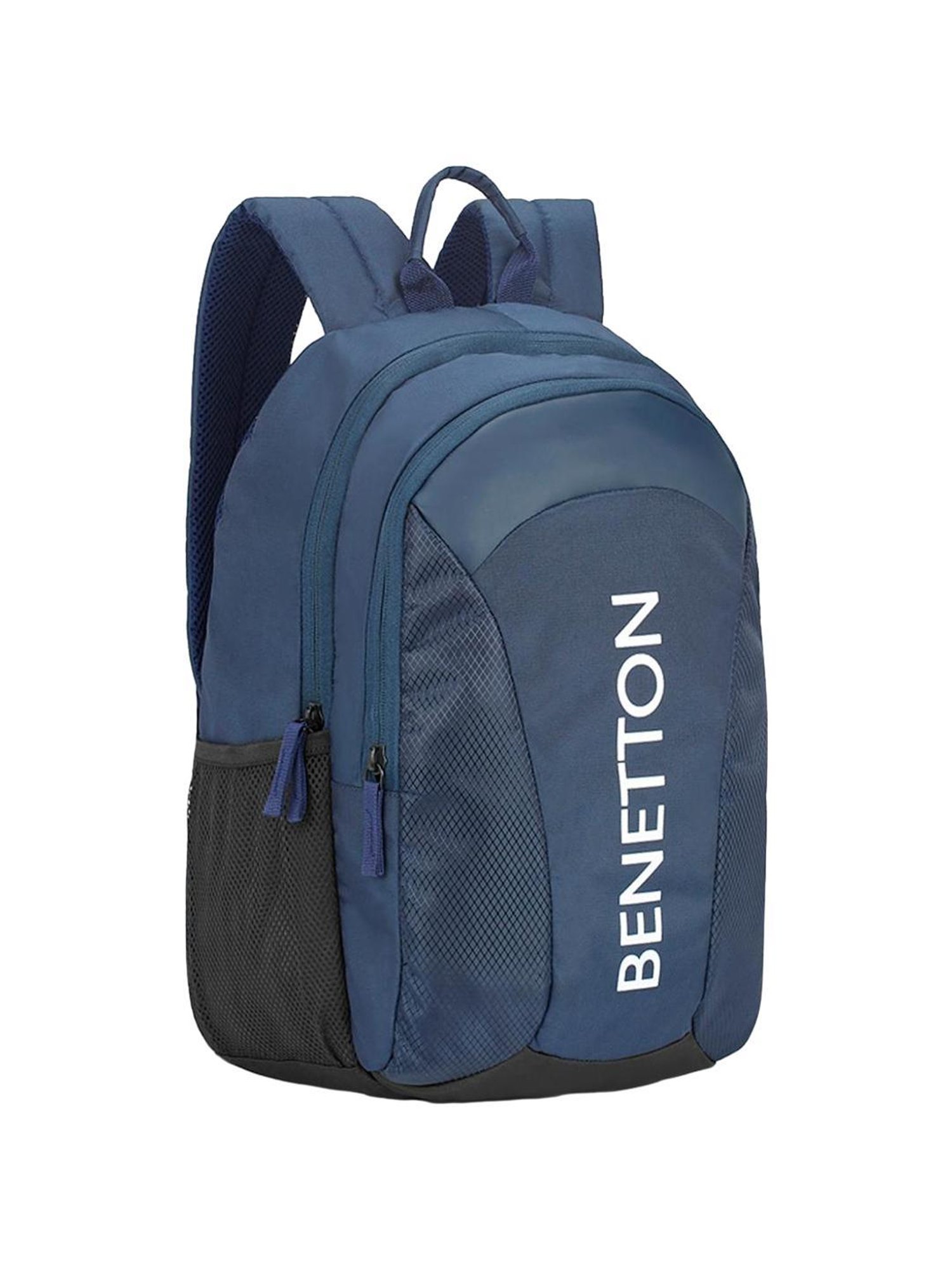 United Colors of Benetton Skylar 18 Ltrs Navy Medium Laptop Backpack