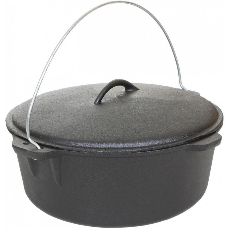 Cajun Classic  16-Quart Seasoned Cast Iron Dutch Oven GL10490S