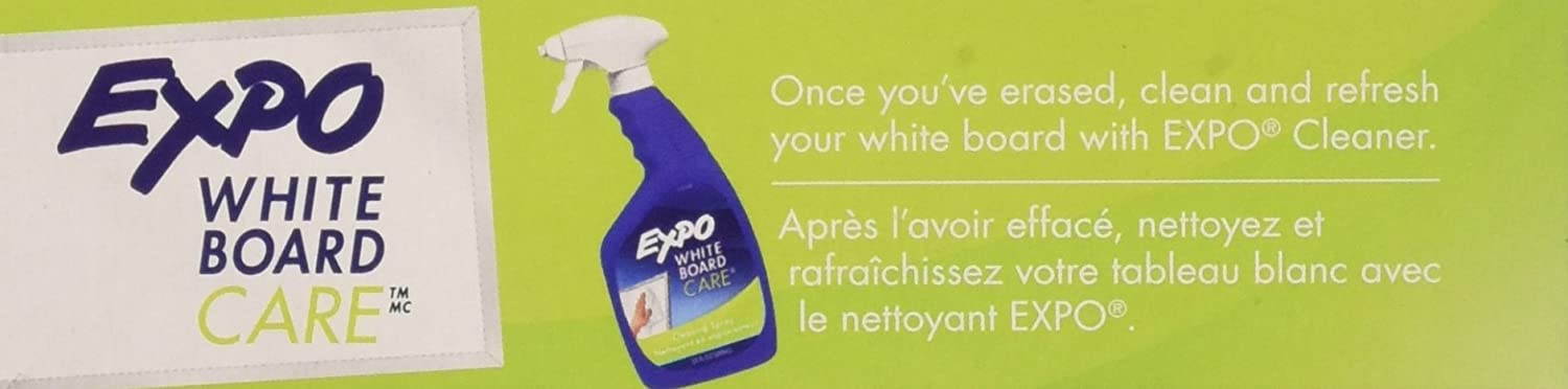 Expo Block Eraser 81505 Dry Erase Whiteboard Board Eraser, Soft Pile, 5 1/8 W x 1 1/4 H - Pack of 6