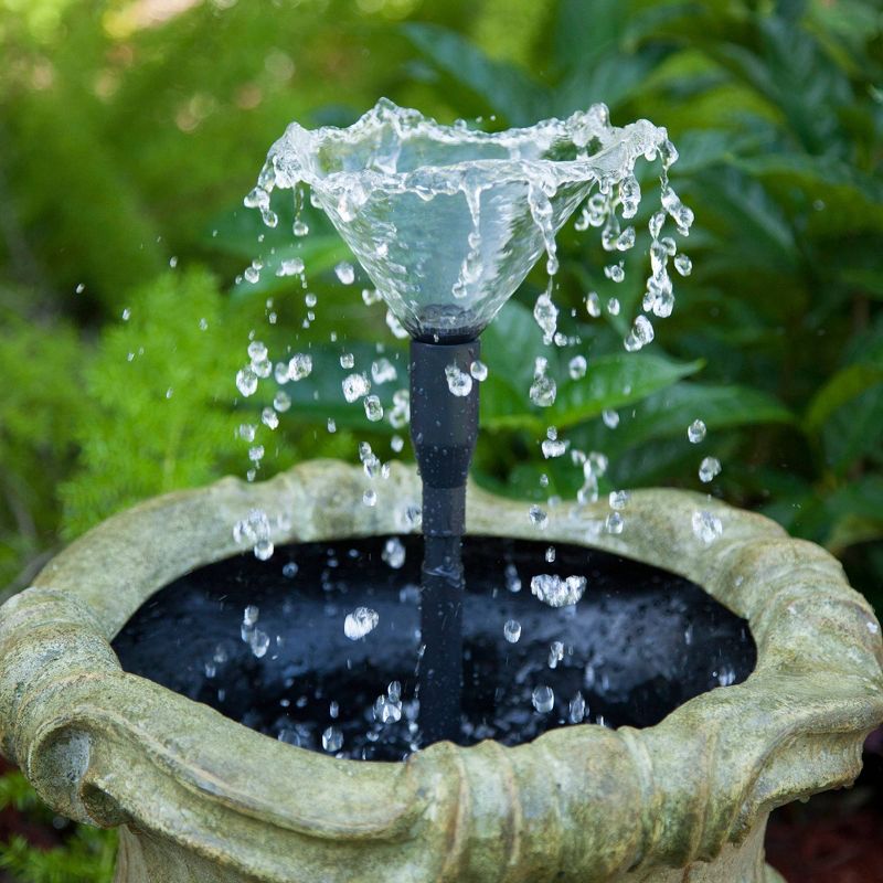 3.78" Pond Boss Container Fountain Kit with Light