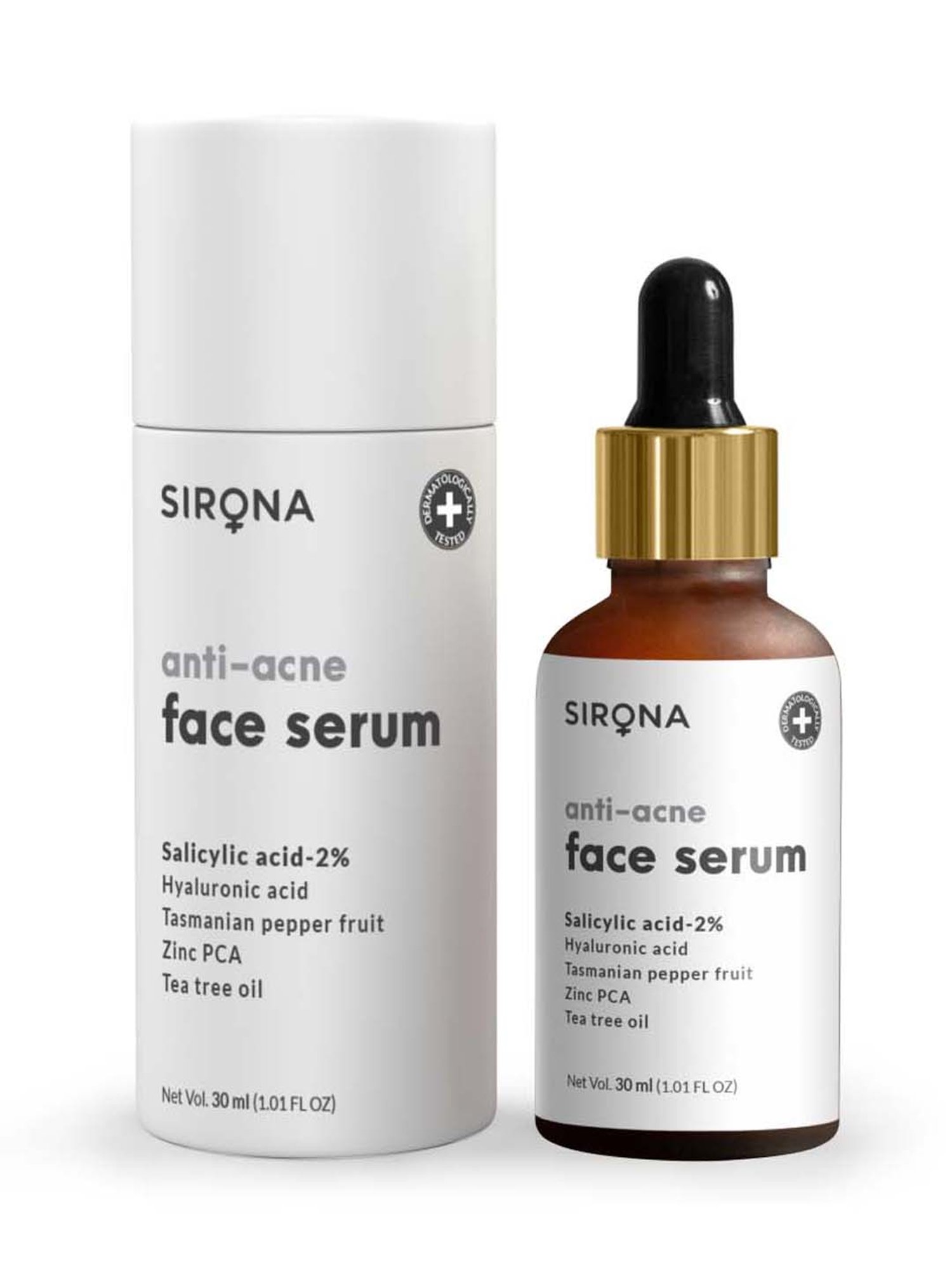 Sirona Anti Acne Face Serum - 30 ml