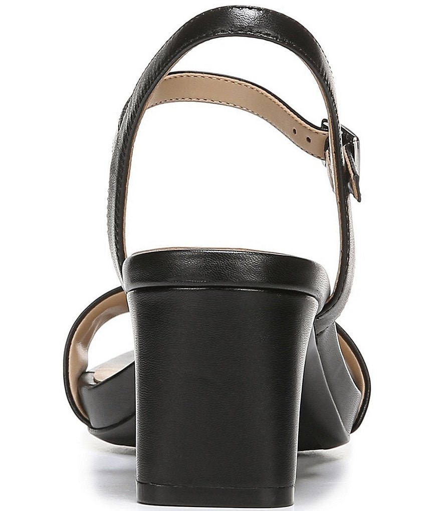 Naturalizer Ivy Leather Block Heel Dress Sandals