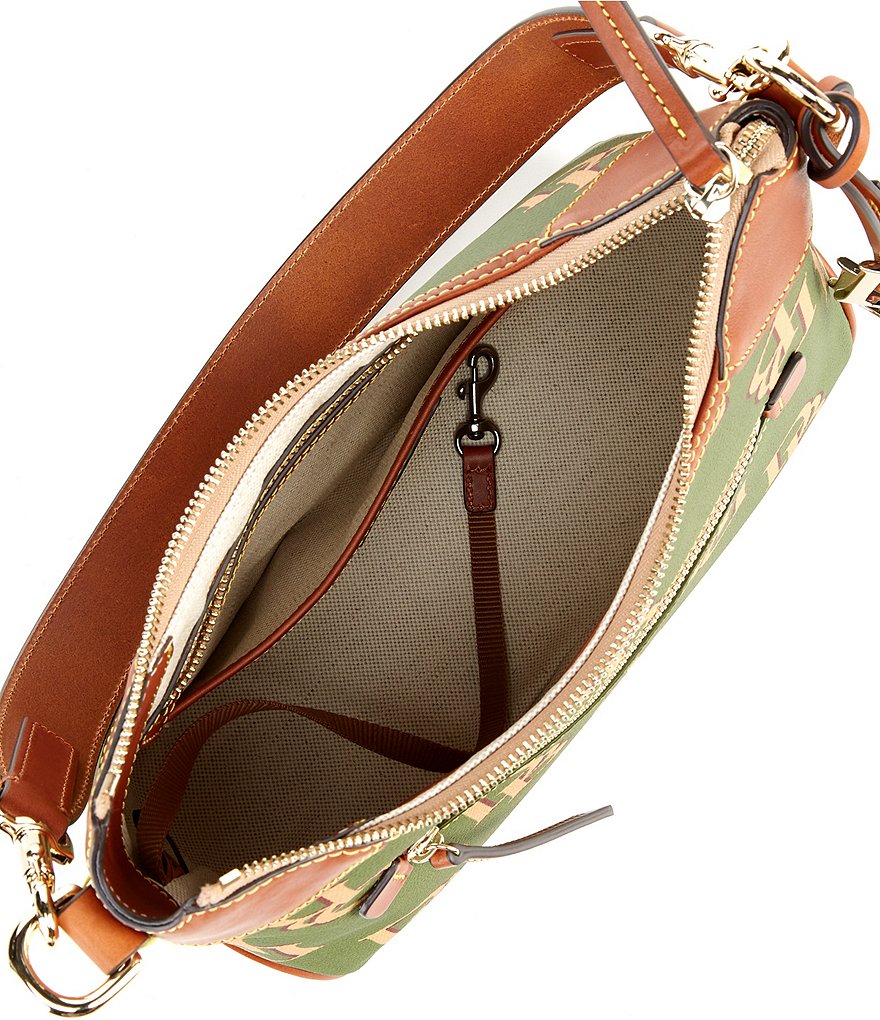 Dooney & Bourke Signature Monogrammed Collection Hobo Bag