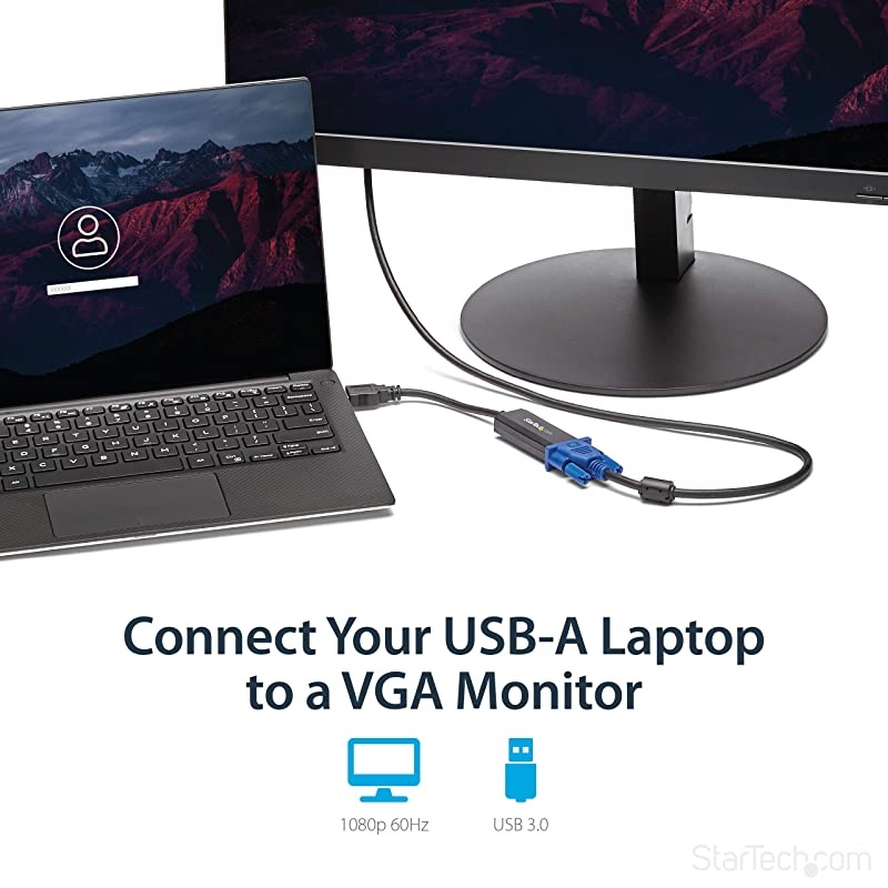 com USB 30 to VGA Display Adapter 1920x1200 OnBoard Driver Installation Video Converter with External Graphics Card Windows USB32VGAV