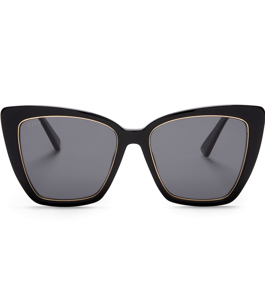 DIFF Eyewear Becky IV Polarized Cat Eye Sunglasses