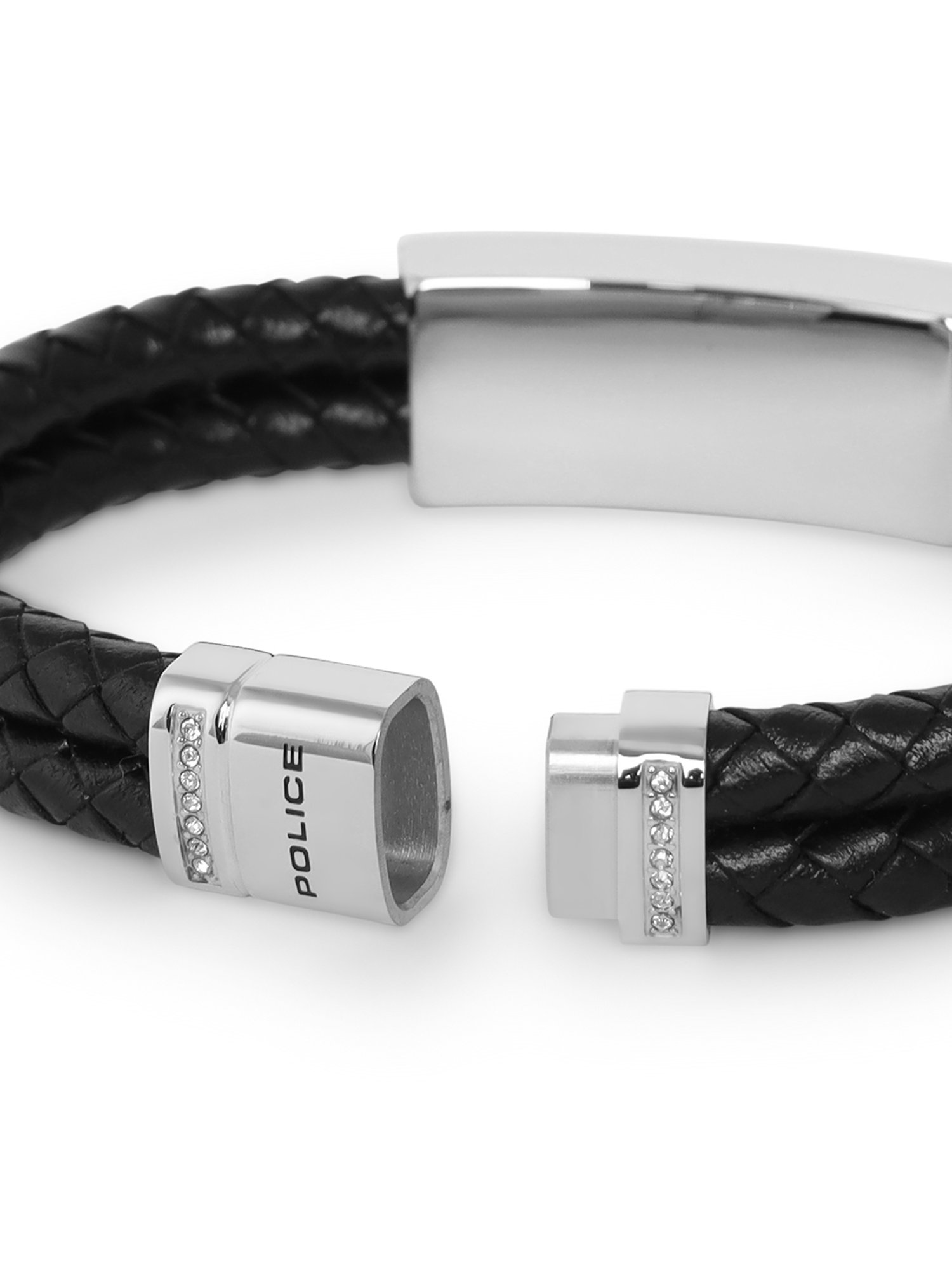 Police Black Bracelet for Men