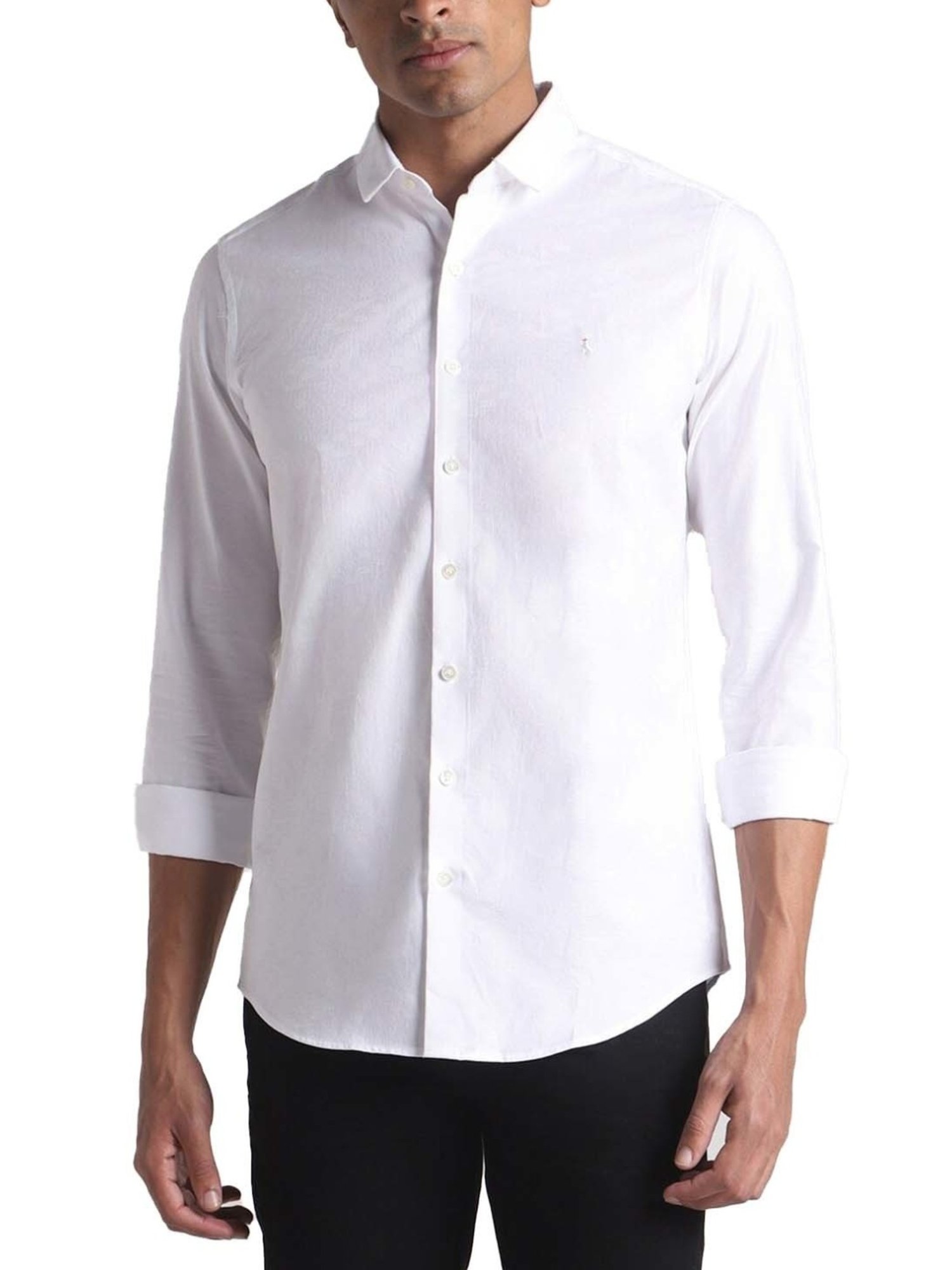 Simon Carter London White Slim Fit Shirt