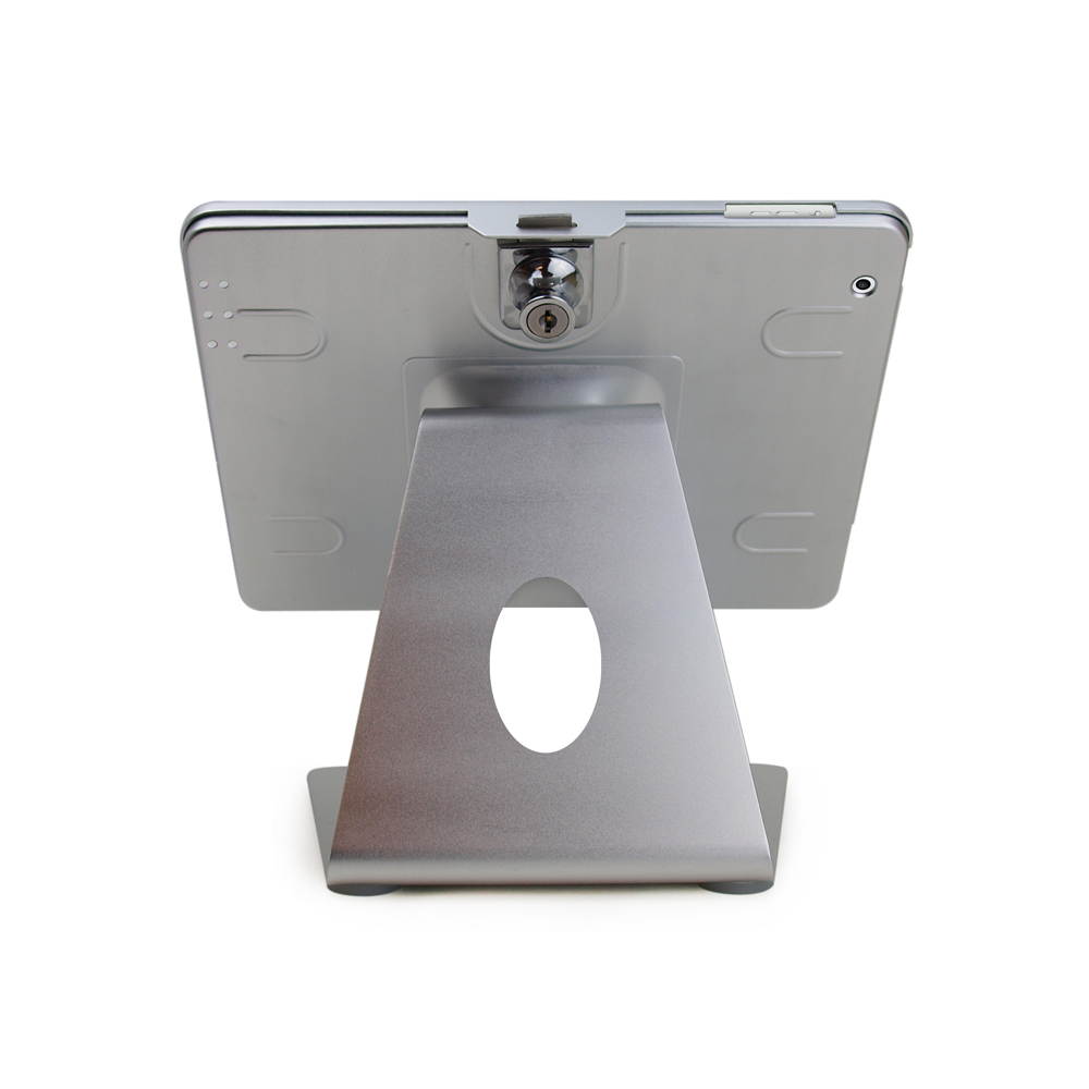 Angel POS iPad Desktop Anti-Theft POS Stand Holder Enclosure with Lock & Key for Retail Kiosk iPad 2 3 4 5/air work with your iPad like iMac