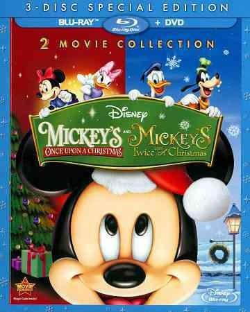 BUENA VISTA HOME VIDEO MICKEYS ONCE UPON A CHRISTMAS/TWICE UPON A CHRISTMAS (BLU-RAY/DVD-2) BR123599