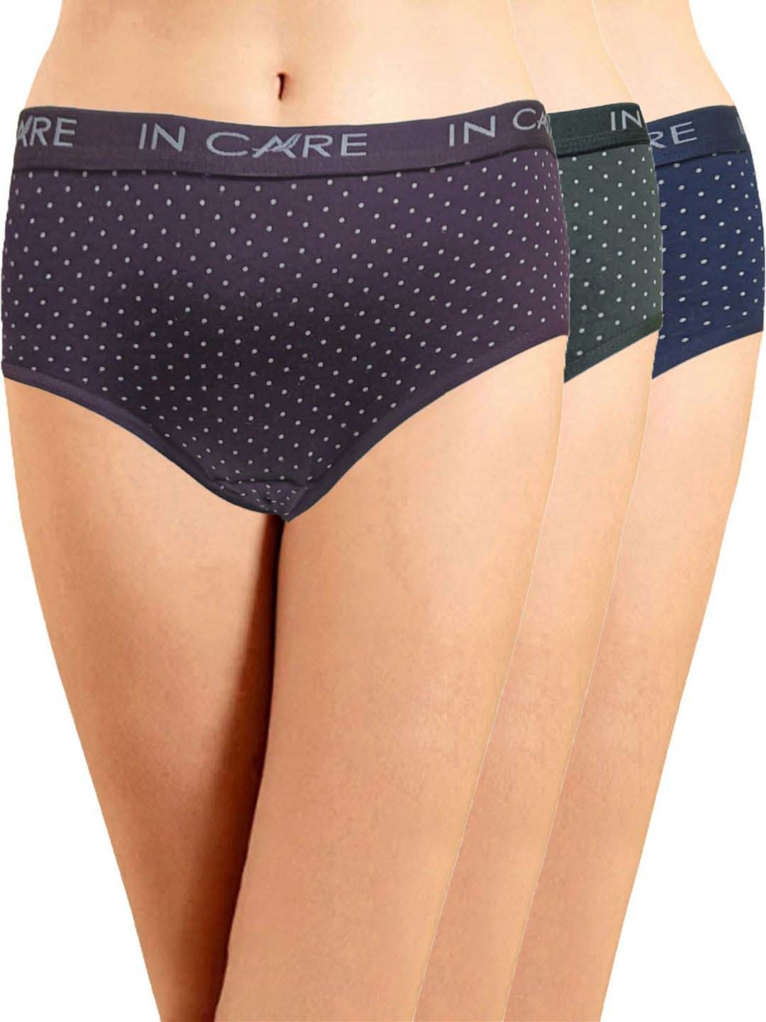 Lyra Assorted Color Cotton Printed Hipster Panties - Pack Of 4