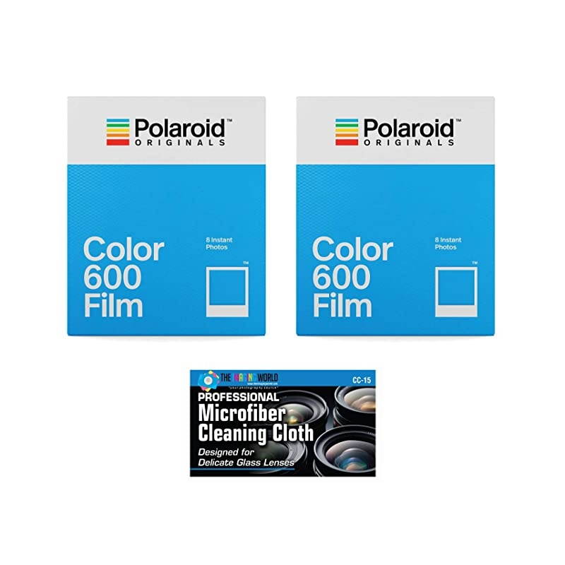 Instant Color Film for Polaroid 600 and Polaroid Originals OneStep Cameras - 2 Pack