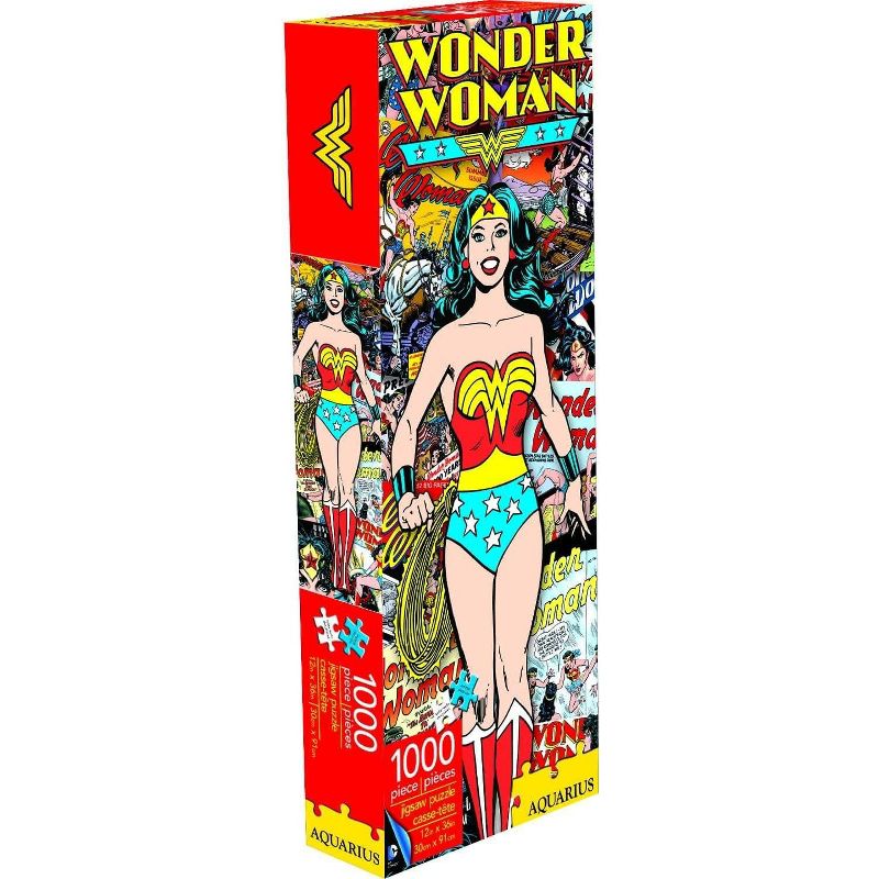 NMR Distribution DC Comics Wonder Woman Retro 1000 Piece Slim Jigsaw Puzzle