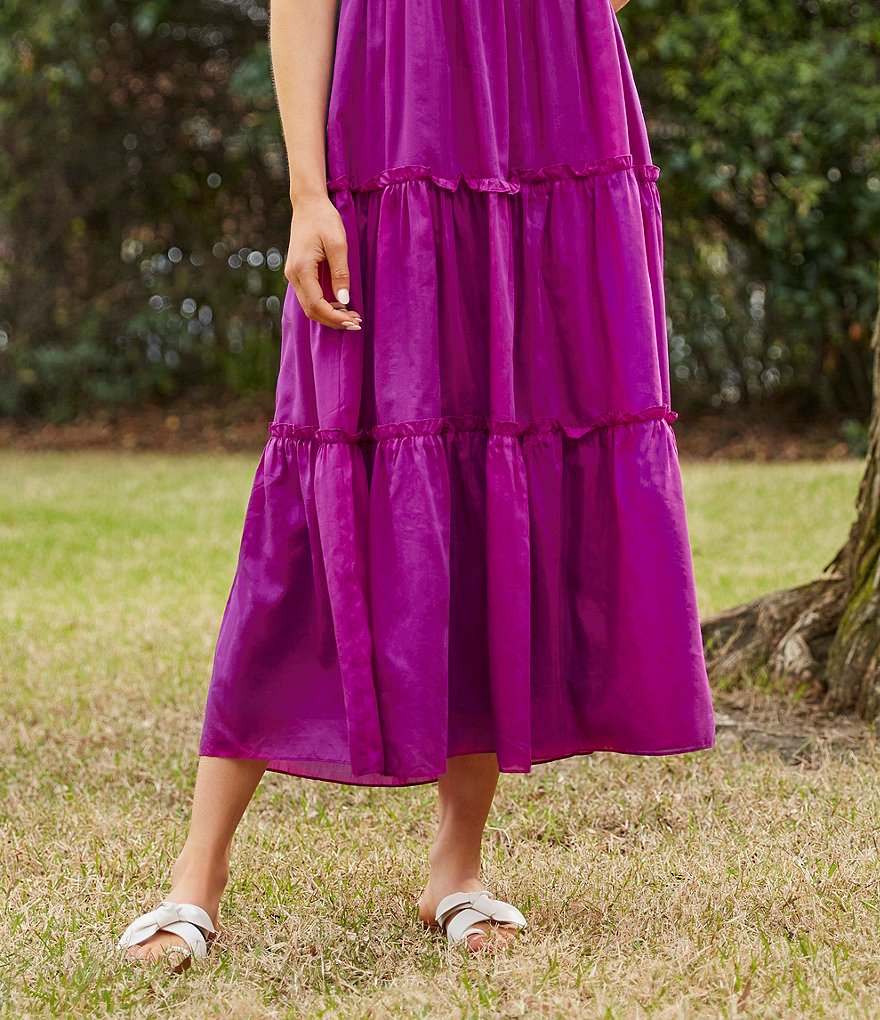 Antonio Melani Loyren Knotted Leather Thong Flat Sandals