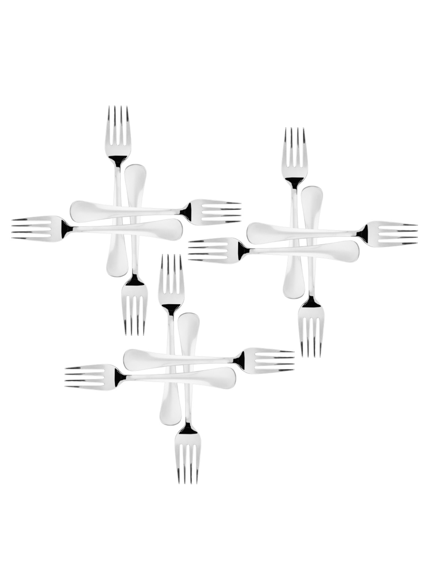 Sumeet Silver Stainless Steel Spoon Set