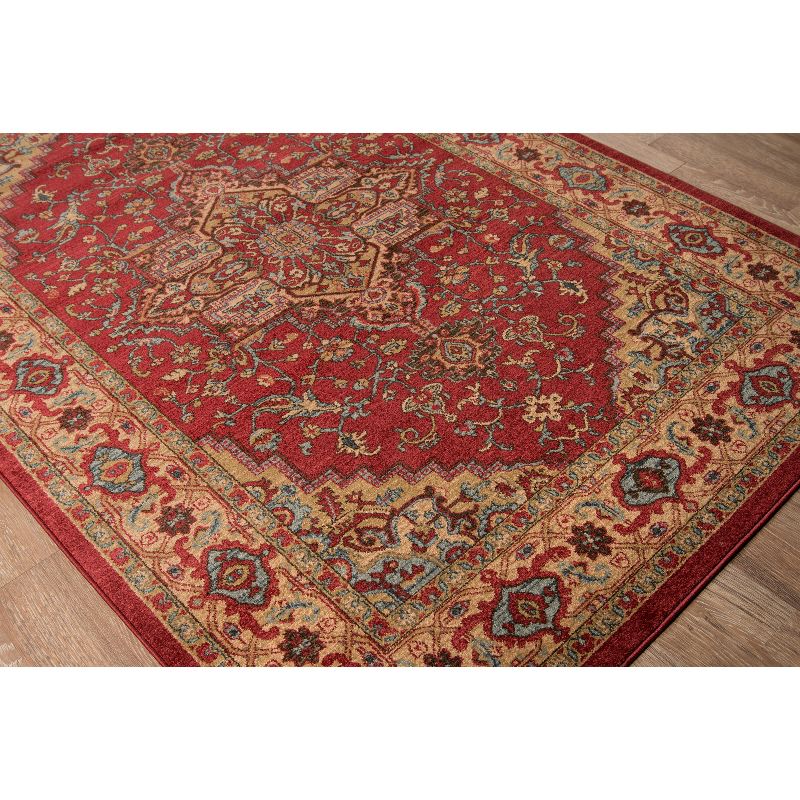 2'3"X7'6" Medallion Runner Red - Momeni