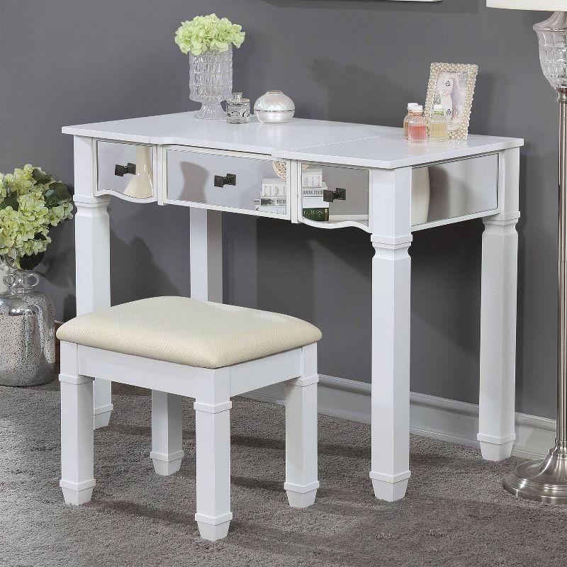 Juliette Vanity Set White - miBasics