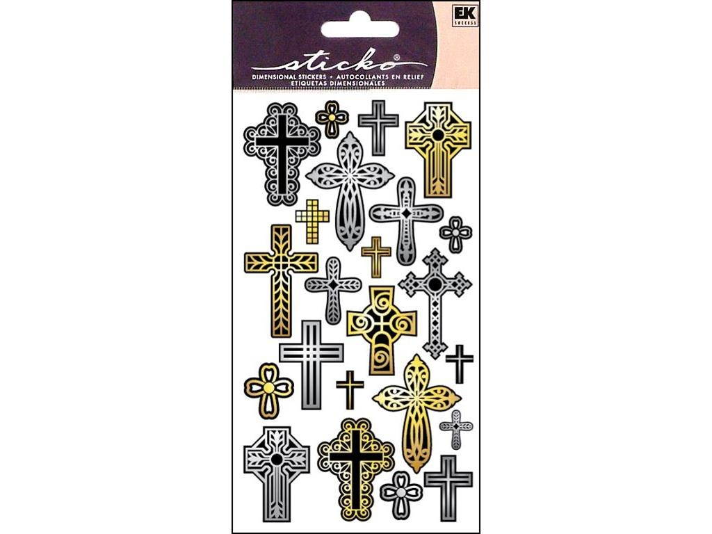 Sticko Classic Stickers-Cross Repeats