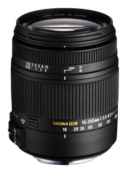 Sigma 18-250mm F3.5-6.3 DC Macro OS HSM for Nikon F Cameras