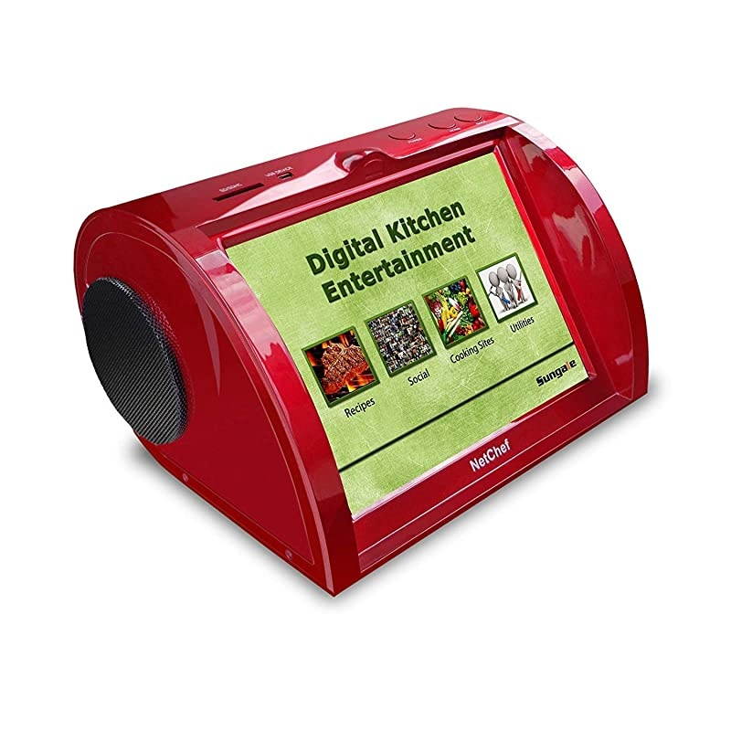 Radio with Hi-Fi Speakers, 8&rdquo; HD Touch Panel, Audio Book, 15K+ Radio Stations, Streaming Videos, Movies, Music, Auto Wi-Fi, Social Media, Recipes, More Features & Functions