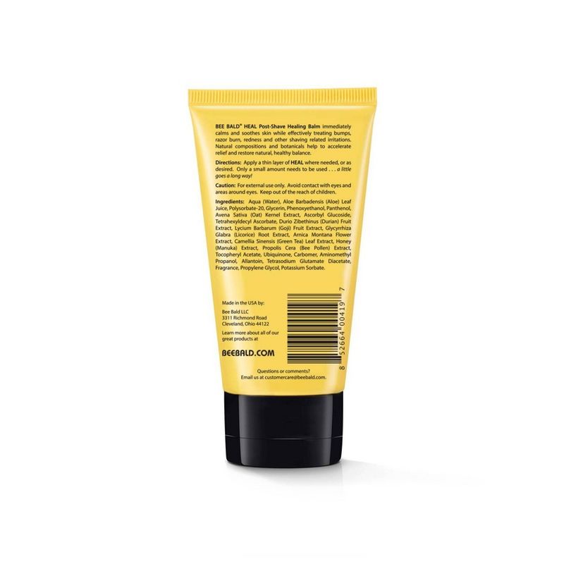 Bee Bald Head and Face Post Shave Healing Balm - 2 fl oz