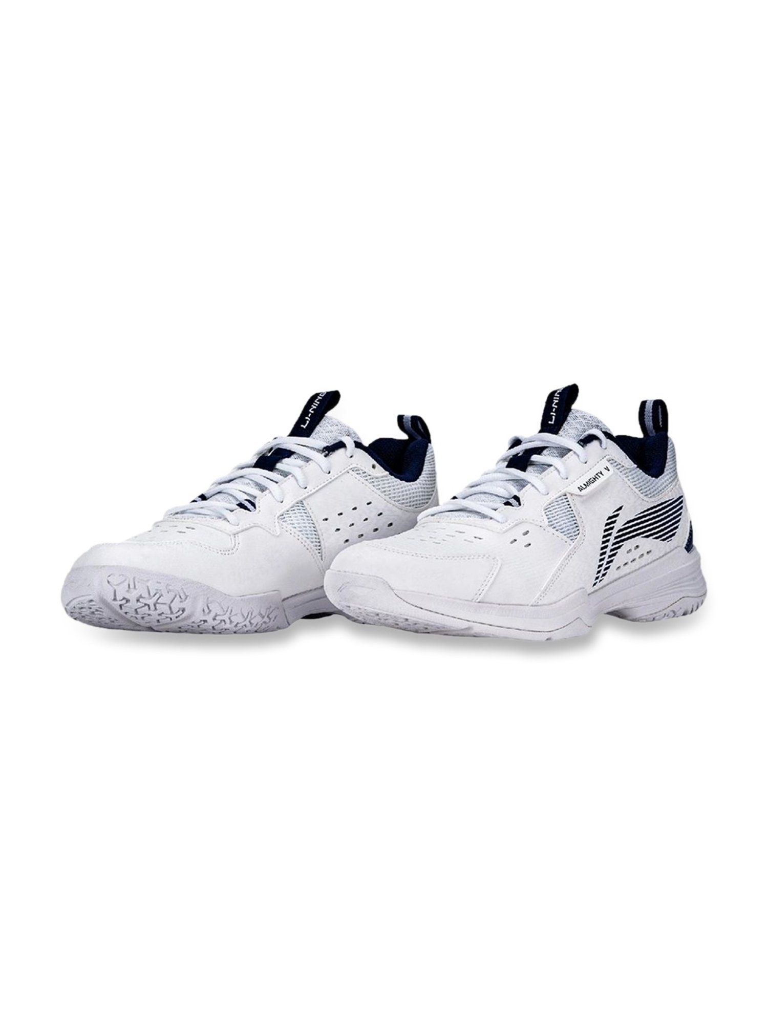 Li-Ning Men's ALMIGHTY V White Indoor Court Shoes