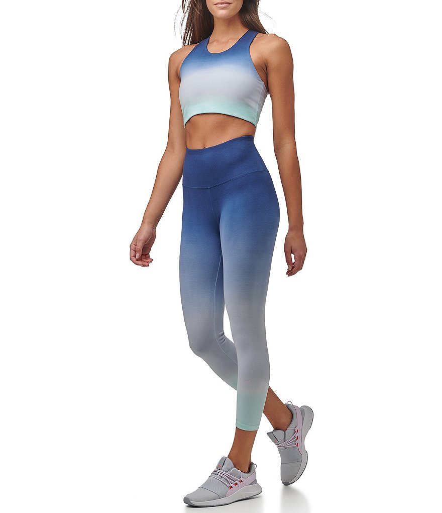 Marc New York Ombre Tie Dye High Rise 7/8 Pull-On Leggings