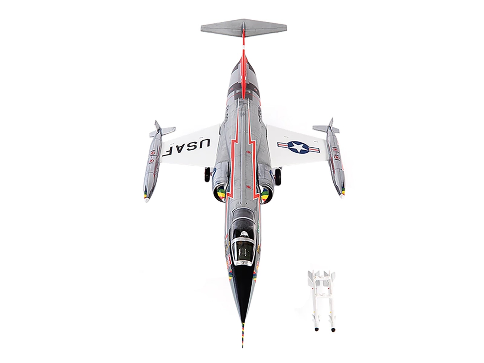 Lockheed Martin F-16C Fighting Falcon Fighter Aircraft "Viper Demo Team" (2021) United States Air Force 1/144 Diecast Model by JC Wings