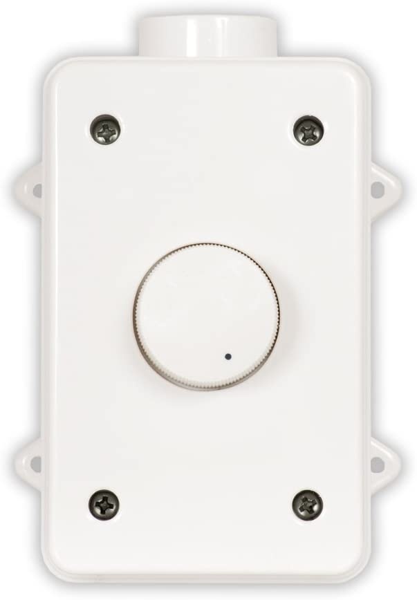 Acoustic Audio AAOVCD-W Outdoor Volume Controls White Weatherproof 2 Piece Set
