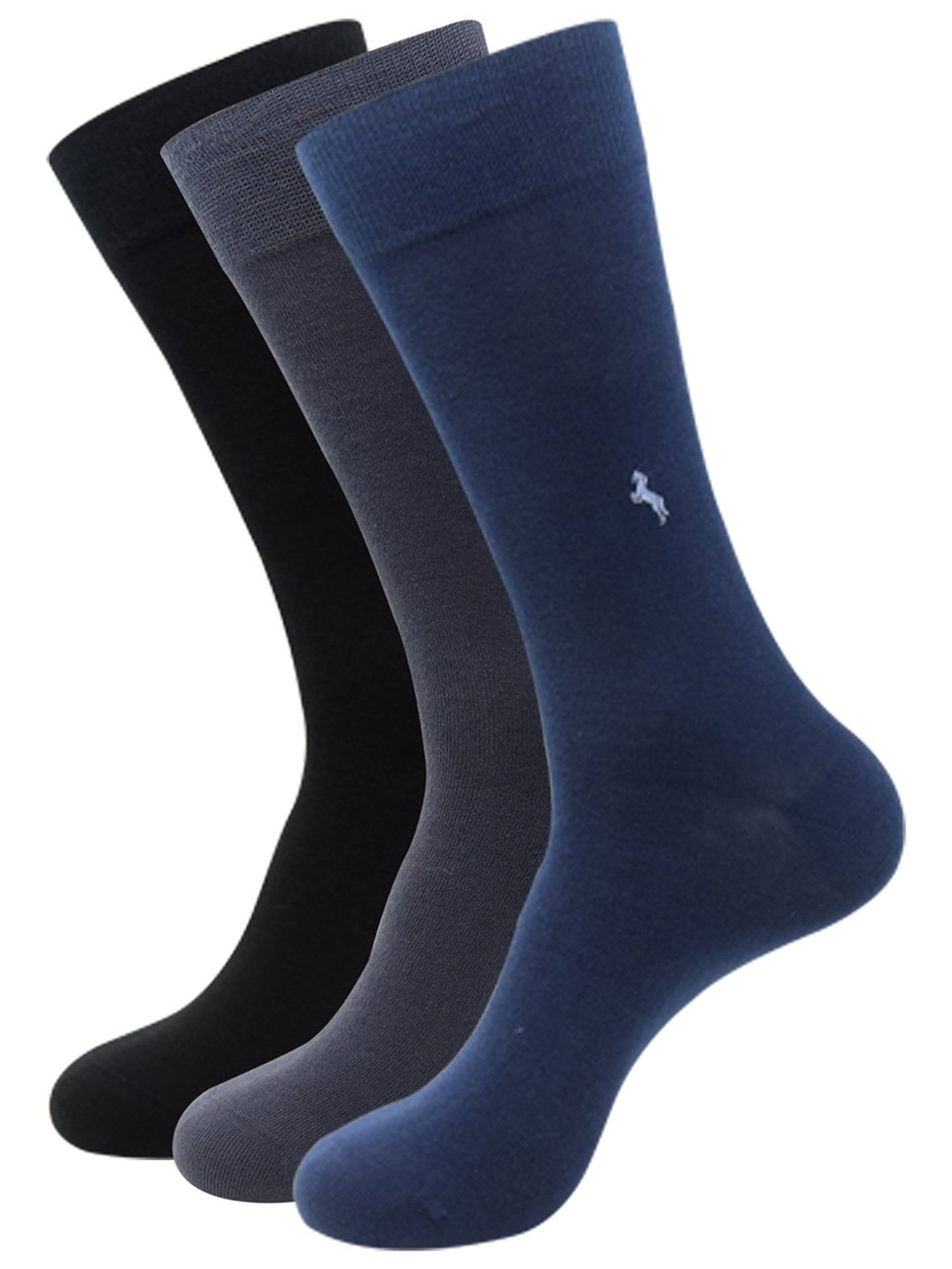 Balenzia Multicolor Free Size Socks - Pack of 3