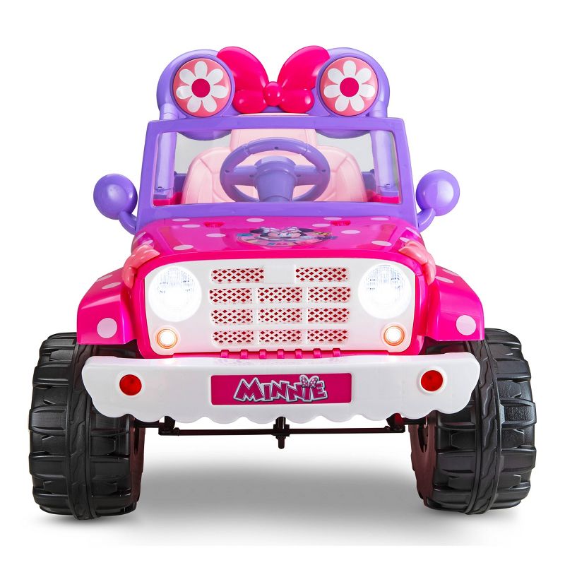 Kid Trax 6V Disney Minnie Mouse Flower Power 4x4 Powered Ride-On - Pink