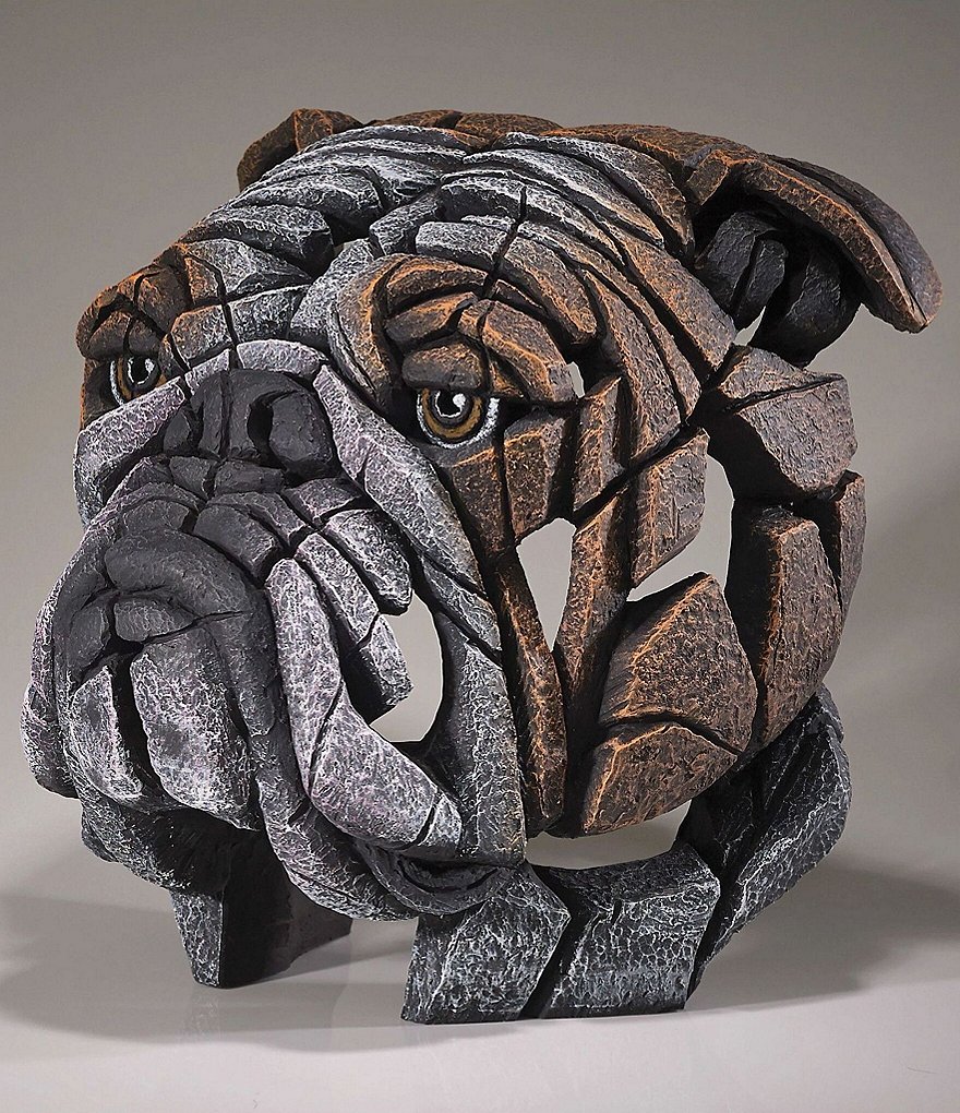 Edge Sculpture by Enesco Bull Dog Figure