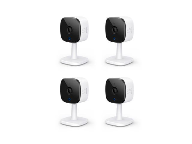 eufy Security 1080P Indoor Cam (2 Pack) , Plug-in Security Indoor Camera with Wi-Fi, Human and Pet AI, Works with Voice Assistants, Night Vision, Two-Way Audio, HomeBase Not Required.