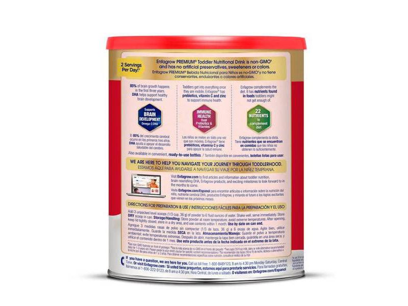 Enfagrow Vanilla Toddler Powder Formula - 32oz